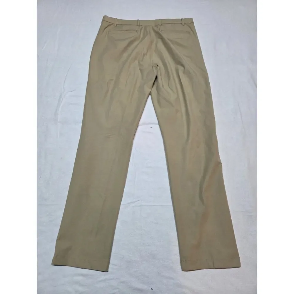 lauren ralph lauren dress pants mens 36x32 Khaki